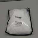 French Door Curtains Set of 1, No Drill Adhesive for Door Window Light Filtering and Privacy, Easy Install with Lace Bows (26" W x 73" L - White)