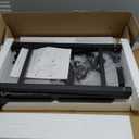 Mobile Laptop Stand Desk, Standing or Sitting Rolling Computer Cart with Tower Stand, Adjustable Height 27.5" to 47.2" Portable Laptop Table Home Office Computer Workstation, Locking Wheels (Black)