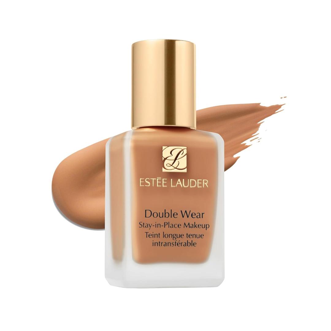 Este Lauder Double Wear Stay-in-Place Foundation Makeup | Long-Wear Matte Foundation, 1 Fl Oz (3N1 Ivory Beige - Medium with neutral undertones)