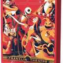 Halloween Advent Calendar 2025, 24 Day Halloween Countdown Calendar, Christmas Advent Calendar, Scary Halloween Doll Collectible Horror Figures Ideal Xmas Party Favors Gift for Kids