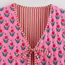 Cutecore Y2K Coquette Vests for Women Floral Aesthetic Cottagecore Sweater Kawaii Fairycore Clothing Cute Japanese Tops (Pink, M)