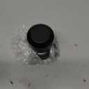 Haidms 8 Pieces Black Dummy Door Knob Closet Door Knobs, Matte Black Interior Door Knob Single Side Rectangle Panel (Dummy -4 Pack)