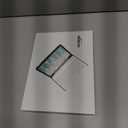 kenke for iPad 11/10th Gen Case with Keyboard 11/10.9 inch 2025 A16/2022, Detachable Wireless Bluetooth with Right Side Pencil Holder, Multi-Touch Trackpad Square Gray Keycaps (Black