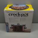 Crock-Pot 6-Quart Cook & Carry Oval Manual Portable Slow Cooker, Red - SCCPVL600-R