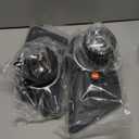 Pair Fog Light Compatible with 2012-2015 Pilot Front Bumper Fog Lamp w/Chrome Trim Cover & Halogen Left and Right Bulb 71107SZAA50 71112SZAA60 Driver and Passenger Side