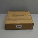 Chicken Water Heater for Winter, 110W Heated Poultry Waterer Base with Thermostat, 11 Inch Poultry Winter Deicer Heated Base with 9.8ft Power Cord, 2PCS (Black)