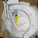 Photography Props Wooden Stool Set Photo Studio Accessories White Semi-Circular Stool Chair Toddler Photo Props Doll Chair Wood Stool Bench Children Photoshoots Child Photo Props Gift