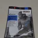 POWERLIX Elbow Brace Compression Support - Elbow Sleeve for Tendonitis, Tennis Elbow Brace and Golfers Elbow Treatment, Arthritis, Workouts, Weightlifting – Reduce Elbow Pain (Black, L)