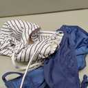 Blooming Jelly Womens Bikini Sets Two Piece Cheeky Swimsuits Curvy Cutout String Bathing Suits, (X-Large, Striped Blue)