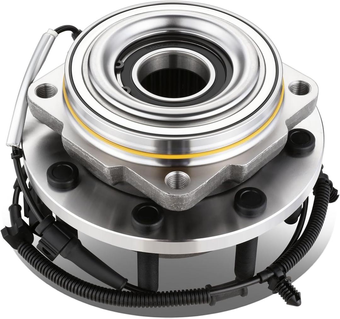 DNA MOTORING Front Wheel Bearing Hub Assembly w/ABS Sensor Compatible with 17-21 Ford F250 Super Duty / F350 Super Duty 4WD, OEM-WHA-0289