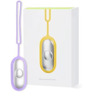 Sufeasdf Portable Sleep Instrument for Deep Sleep & Relaxation, Brain Massage Device to Relieve Headache, Focus & Adjust Heart Rate, Compact and Easy to Carry-Purple