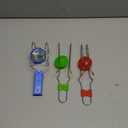 Stocking Stuffers for Kids Toys Boys 3pcs Light Up Gyro Wheel Toy Birthday Gifts for Men, Magic Rail Twirler Magnetic Yoyo Spinner Sensory Fidget Toys for Kids Ages 3-5-7 4-8-12 Year Old Boys & Adults