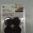 Heavy Duty Brown Felt Pads 16 Pack