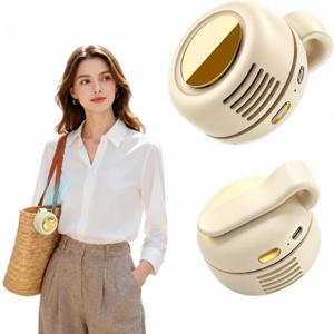 Portable Clip-on Fan Silent Bladeless Mini Fan