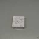 Small Battery Alarm Clock for Bedrooms, Analog Travel Clocks, Bedside Desk Table Clock for Room Decor, Slient, Big Numbers for Seniors, Gently Ascending Alarm for Heavy Sleepers, Black