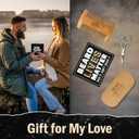 2 x Grooming Gifts for Men - Beard Kit Grooming and Care with Brush, Comb, Scissors & Storage Bag - Anniversary Retirement Birthday Gifts for Men Dad Grandpa, Husband Birthday Gift Ideas