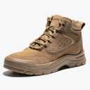 Furuian Steel Toe Boots for Men Women Comfortable Lightweight Work Boots for Men Slip Resistant High Top Steel Toe Safety Shoes Puncture Proof Indestructible Construction Shoes Size 45.5