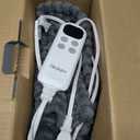 Heated Blanket Electric Blanket Full - Fast Heating Blanket Throw Double Sided Sherpa Ultra Soft Cozy with 10 Heating Levels & 2-10 Hours Auto Off, Mashine Washable, 72 x 84 Inches, Grey