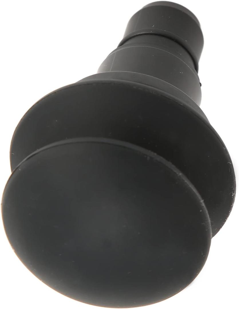 VINGVO Fascia Gun Massager Head, Soft Silicone Massage Gun Replacement Head 18mm Outer Diameter Gas Pad for Buttocks