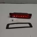 Third 3rd Brake Light LED for 1997-2006 Jeep Wrangler, High Mount Rear Brake Lights Assembly for 97-06 Wrangler TJ, Waterproof Center Cab Lamp Stop Light (RED)