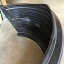 Buyers Products 8590245 Black Poly Fender For Trucks With 22.5 to 24.5 Inch Dual Rear Wheels, Lightweight, Dent Resistant