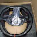 Car steering wheel carbon fiber For BMW G20 M340i G80 M3 G82 M4 G21 G22 G23 G26 M2 G87 G42 M240i M440i 3 4 series steering wheel carbon fiber (Red stripes/heating)