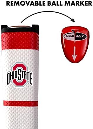 Team Golf NCAA Golf Putter Grip (Multi Colored) with Removable Ball Marker, Durable Wide Grip & Easy to Control Team Golf NCAA Golf Putter Grip (Multi Colored) with Removable Ball Marker, Durable Wide Grip & Easy to Control
