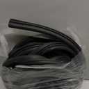 40Ft Car Door Seal Strip,U-Shaped Automotive Weather Stripping Rubber Seal Strip with Metal Clips,Universal Push-in Car Door Edge Guards Fits Car Boat RV Truck Home (40Ft)