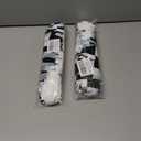 2 x 100Ft Black and White Checkered Flag Banner, Racing Pennant Banner, Race Car Birthday Party Decorations Supplies