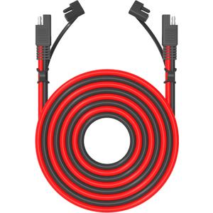OYMSAE 10FT SAE to Extension Cable 10 AWG Quick Disconnect SAE Connector Solar Panel Extension Cable for Automotive Motorcycle Battery Yacht 10 Guage OYMSAE 10FT SAE to Extension Cable 10 AWG Quick Disconnect SAE Connector Solar Panel Extension Cable for Automotive Motorcycle Battery Yacht 10 Guage