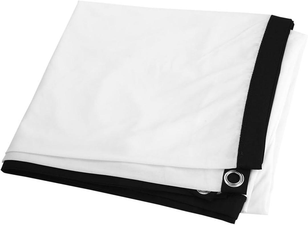 AYNEFY 60-100inch Projection Screen, Cloth Material, Clear Picture Quality and Portable Design for Home Theaters and Outdoor Movies (100in)