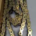 525 120 O-Ring Drive Chain Gold Color 525-120 Motorcycle 525 Pitch 120 Links