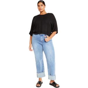 City Chic Women's Plus Size Jumper - Jayde (Black), Size: 20 Plus