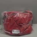 StangH Christmas Decoration Velvet Curtains, Holiday Decor Super Soft Solid Window Panels, Room Darkening Noise Reducing Drapes for Movie Room/Party Backdrops, Red, W100 x L144 inches, 1 Panels