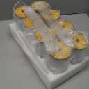 SENTVEND 16 Oz Drinking Glasses with Bamboo Lids and Glass Straw - 8 Pcs Glass Cups Beer Ice Coffee Glasses Cute Aesthetic Cup Great for Coffee Bar Accessories Include 2 Cleaning Brushes