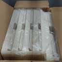 28 Qt Plastic Storage Bins with Lid, Collapsible Closet Organizer and Drawers, Stackable Storage Containers with Wheels, 5Pack