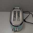 Mueller Retro Toaster 2 Slice with 7 Browning Levels and 3 Functions: Reheat, Defrost & Cancel, Stainless Steel Features, Removable Crumb Tray, Under Base Cord Storage, Turquoise