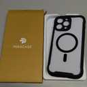 Miracase Magnetic for iPhone 16 Pro Max Case 6.9'' [Compatible with MagSafe] Full-Body Phone case with Built-in Glass Screen Protector& Camera Protector,Drop Proof 16 Pro Max Cover,Black