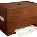 Trash Bag Holder Dispenser  13-Gallon Storage for Under Sink, Kitchen, and Laundry Room with Wall Mount Option