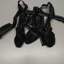 Waterproof Dog Boots for Small/Medium Dogs -Dog Paw Protectors Dog Suspender Boots Anti-Slip Pet Shoes for Outdoor Walking, Reflective Stay-On,Dirt-Proof Comfortable Booties (Black, Small)