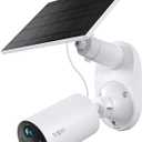 TP-Link  SolarCam C402 Kit, Outdoor Battery Camera w/Solar Panel Base, Wireless, 1080P, Free Person/Vehicle Detection, SD/Cloud Storage, Color Night Vision, No Hub Needed, Works w/Alexa
