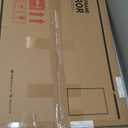 Keonjinn 22 x 30 Inch Brushed Nickel Bathroom Mirrors for Over Sink, Beveled Rectangle Framed Mirrors for Wall, Farmhouse Bathroom Vanity Mirror, Tempered Glass, Square Corner