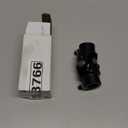 BUYMACHINERYPARTS 3/4" DD X 3/4" DD Black Steering Universal Joint Single U Joint Shaft,Total Length: 83mm (3-1/4")