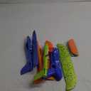 Fuwidvia 3 Pack Airplane Launcher Toys, 13.2'' LED Foam Glider Plane Toy for Boys, 2 Flight Modes Outdoor Flying Toys Birthday Gifts for Boys Girls 4 5 6 7 8 9 10 11 12 Year Old (Blue&Green&Orange)