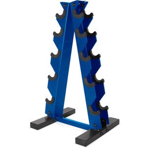 CAP Barbell A-Frame Dumbbell Weight Rack | Color Series (Blue)