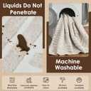 INGEROOM 6x9 Washable Area Rugs, Neutral Beige Geometric Area Rug for Living Room Bedroom, Modern Area Rug, Large Non-Slip Indoor Floor Carpet for High Traffic Areas, Kitchen, Dining Room