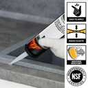 SIKA Sikaflex-221 Multi-Purpose Polyurethane Sealant/Adhesive, 10.1 fl oz, White  Fast-Curing, Permanent Elastic Bond, Weather-Resistant, Sandable & Paintable