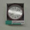 LC 4.4IN Quartz Analog Alarm Clock