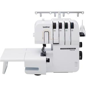 Brother ST4031HD Serger, Strong & Tough Serger, 1,300 Stitches Per Minute, Durable Metal Frame Overlock Machine, Large Extension Table, 3 Included Accessory Feet, 12.99 x 14.37 x 17.01 in., White
