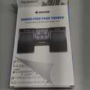 Donner Bluetooth Page Turner Pedal for Tablets and Phones Rechargeable Wireless Foot Pedal, Silver